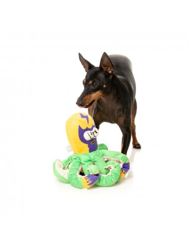 Peluche pour chien FuzzYard Octo-Pose Octo the Outrageous pieuvre avec couineur