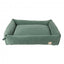 Panier chien en velours côtelé FuzzYard Life Myrtle Green (taille L)