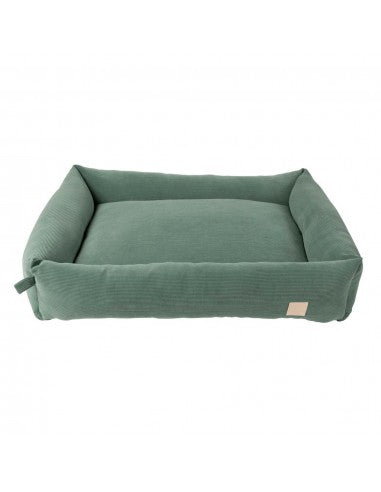 Panier chien en velours côtelé FuzzYard Life Myrtle Green (taille L)