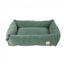 Panier chien en velours côtelé FuzzYard Life Myrtle Green (taille M)