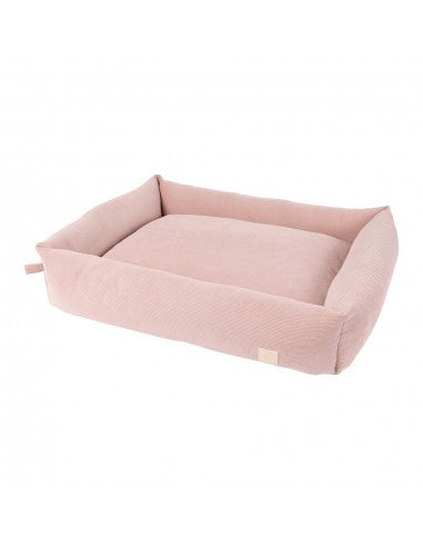 Panier chien en velours côtelé FuzzYard Life Soft Blush (taille L)