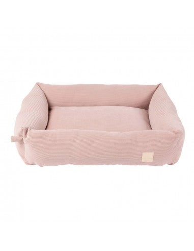 Panier chien en velours côtelé FuzzYard Life Soft Blush (taille M)
