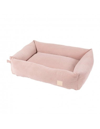 Panier chien en velours côtelé FuzzYard Life Soft Blush (taille M)