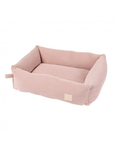 Panier chien en velours côtelé FuzzYard Life Soft Blush (taille S)