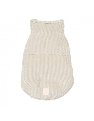 Manteau pour chien en velours côtelé FuzzYard Life Sandstone