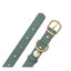 Collier chien en cuir végan FuzzYard Atelier Myrtle Green (taille L)