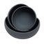 Gamelle chien en silicone FuzzYard Life Slate Grey (taille S)