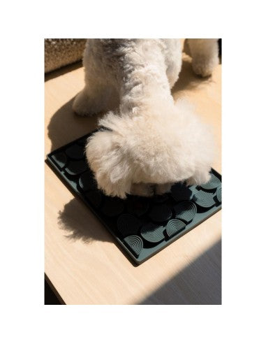 Tapis de léchage pour chien FuzzYard Life Slate Grey