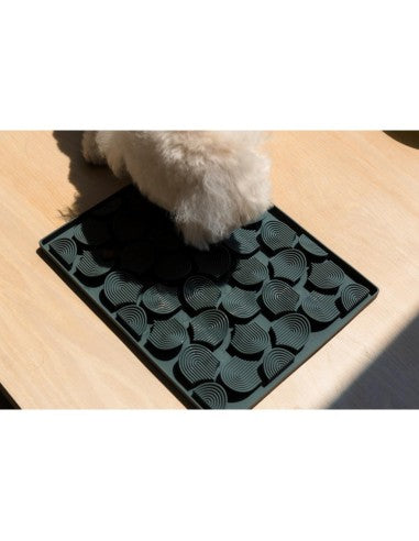 Tapis de léchage pour chien FuzzYard Life Slate Grey