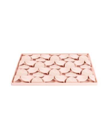 Tapis de léchage pour chien FuzzYard Life Soft Blush