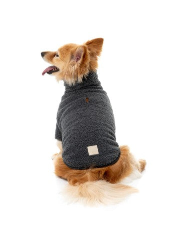 Pull bouclette pour chien FuzzYard Life Slate Grey