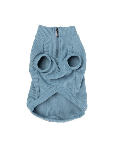 Pull côtelé pour chien FuzzYard Life French Blue