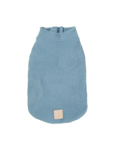 Pull côtelé pour chien FuzzYard Life French Blue