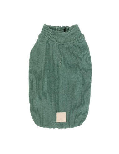 Pull côtelé pour chien FuzzYard Life Myrtle Green