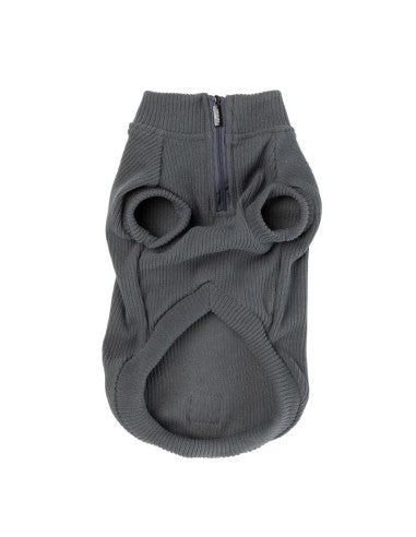 Pull côtelé pour chien FuzzYard Life Slate Grey