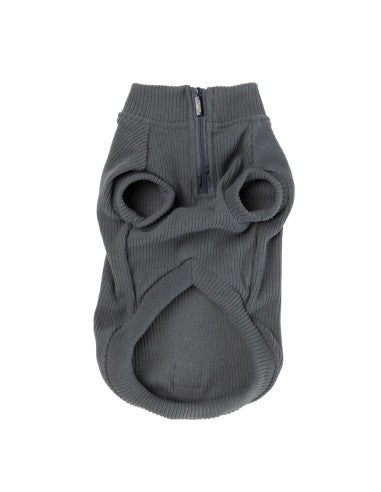 Pull côtelé pour chien FuzzYard Life Slate Grey