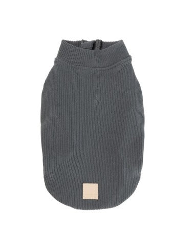 Pull côtelé pour chien FuzzYard Life Slate Grey