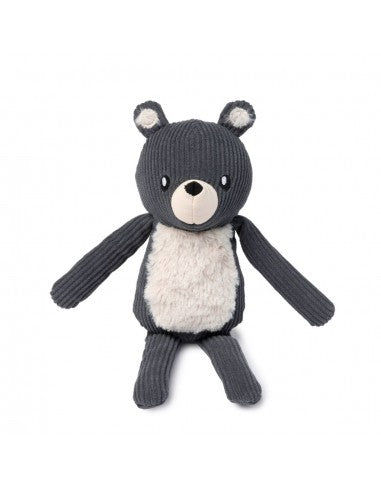 Peluche pour chien en velours côtelé FuzzYard Life ours Slate Grey
