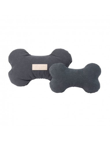 Os en peluche pour chien FuzzYard Life Slate Grey (taille L)