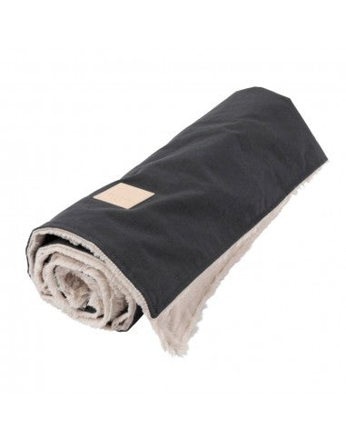Couverture réversible pour chien FuzzYard Life Slate Grey (taille L)