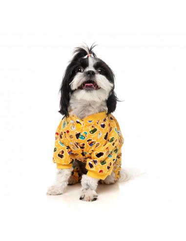 Pyjama polaire pour chien FuzzYard What The Duck taille 6