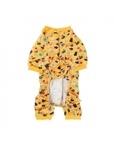 Pyjama polaire pour chien FuzzYard What The Duck taille 6