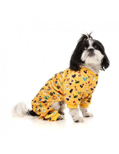 Pyjama polaire pour chien FuzzYard What The Duck taille 6