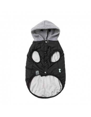 Sweat à capuche pour chien FuzzYard Cremorne, noir (taille 7)
