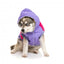 Sweat à capuche chien FuzzYard Oregon lavande