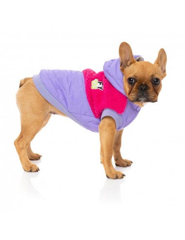 Sweat à capuche chien FuzzYard Oregon lavande