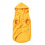 Sweat à capuche chien FuzzYard State jaune