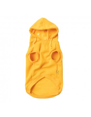 Sweat à capuche chien FuzzYard State jaune