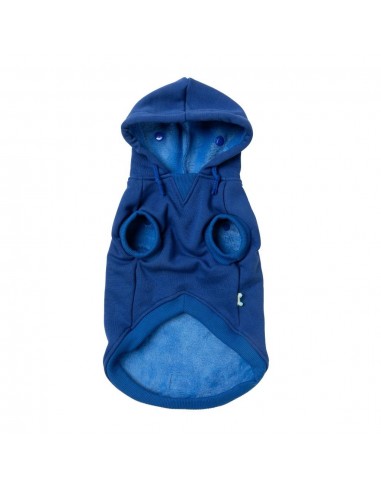 Sweat à capuche pour chien FuzzYard The Homies, bleu (taille 1)