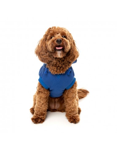 Sweat à capuche pour chien FuzzYard The Homies, bleu (taille 1)