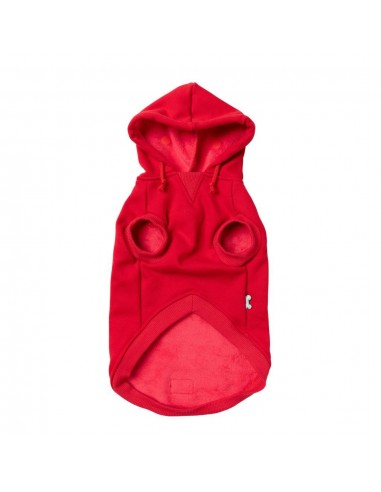 Sweat à capuche pour chien FuzzYard The Homies, rouge (taille 1)