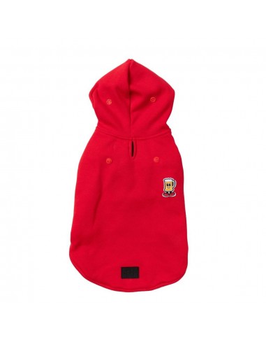 Sweat à capuche pour chien FuzzYard The Homies, rouge (taille 2)