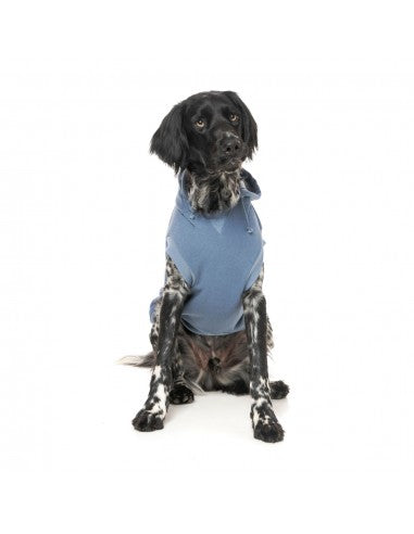 Sweat à capuche pour chien FuzzYard Treats, bleu (taille 6)