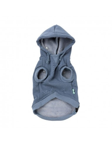 Sweat à capuche pour chien FuzzYard Treats, bleu (taille 7)