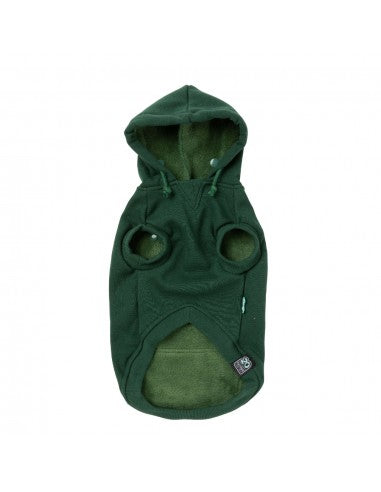Sweat à capuche pour chien FuzzYard Treats, vert (taille 1)