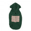 Sweat à capuche pour chien FuzzYard Treats, vert (taille 6)