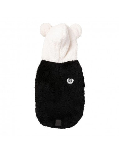 Sweat à capuche pour chien FuzzYard Winnie, panda (taille 5)