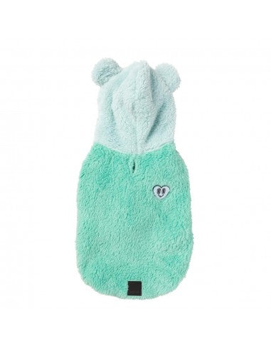 Sweat à capuche pour chien FuzzYard Winnie, bleu canard (taille 2)