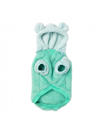 Sweat à capuche pour chien FuzzYard Winnie, bleu canard (taille 3)
