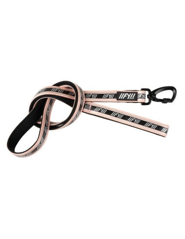 Laisse chien en néoprène FuzzYard FY Active, pêche (taille L)