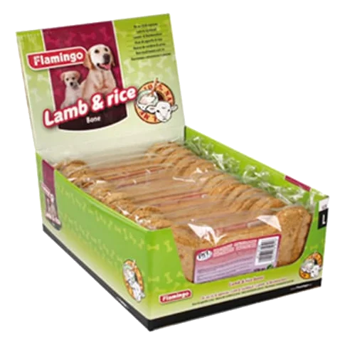Biscuits pour chien riz et agneau