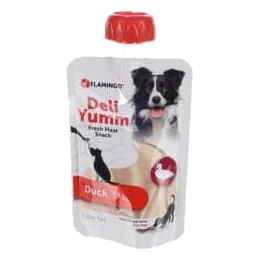 Friandise liquide Deli Yumm Fresh Meat canard pour chien, 90 g