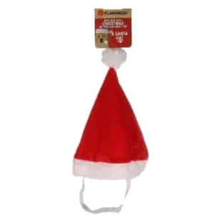 Bonnet de Noël à scratch pour chien