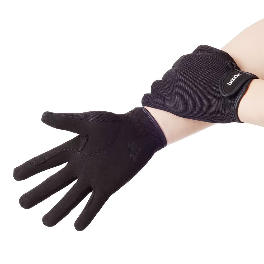 Gants d'équitation en filet respirant avec grip – vue 3