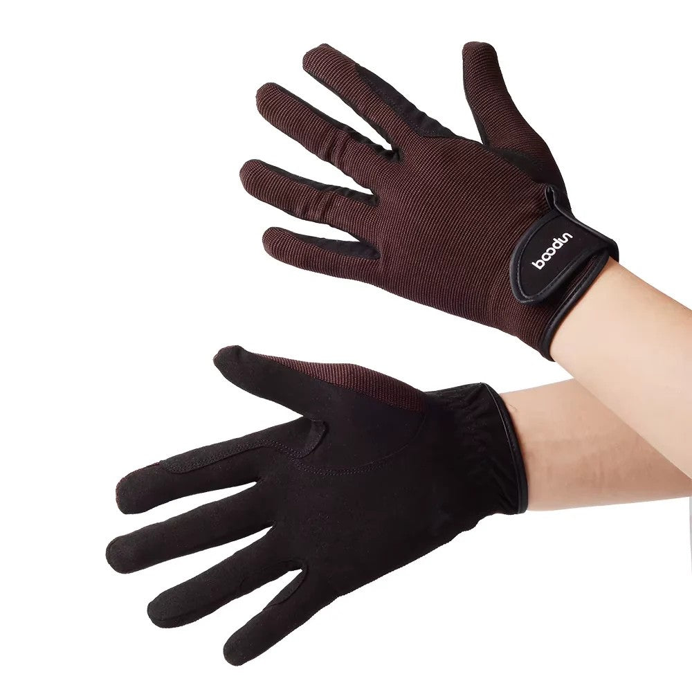 Gants d'équitation en filet respirant avec grip – vue 4