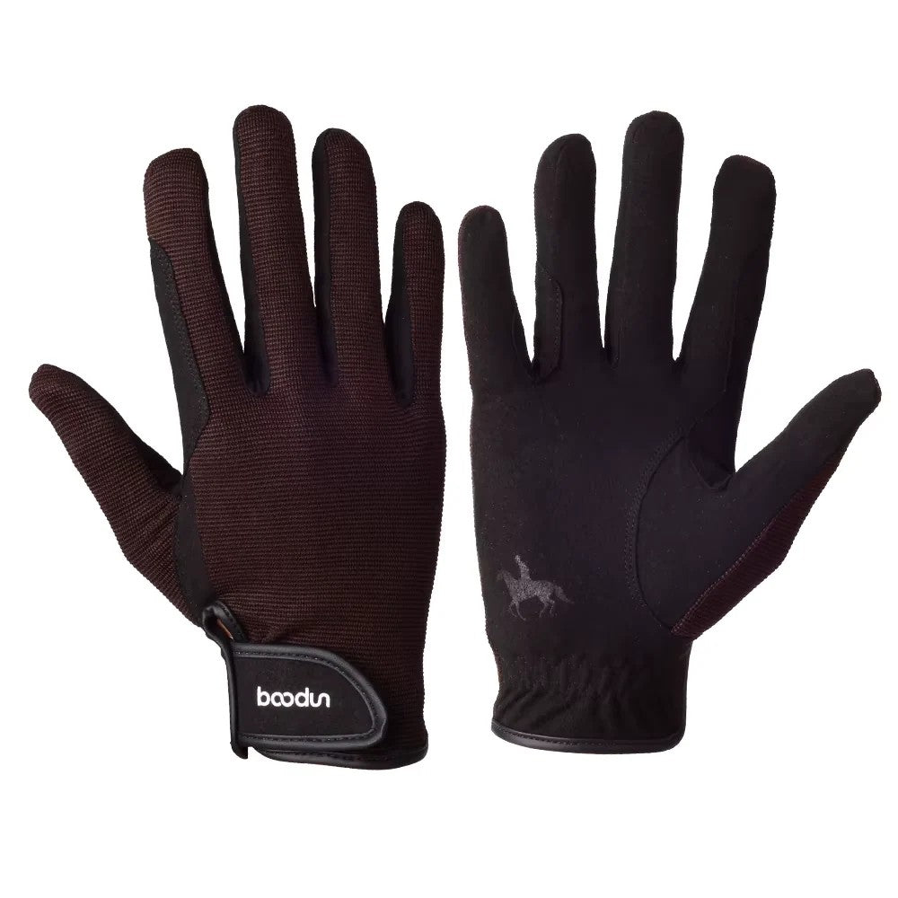 Gants d'équitation en filet respirant avec grip – vue 5